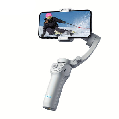 3-Axis Selfie Stick Stabilizer with LED & Face Tracking-0