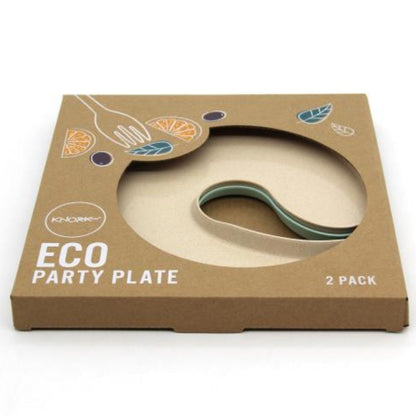 KNORK Eco Party Plate, 2 Pack-0