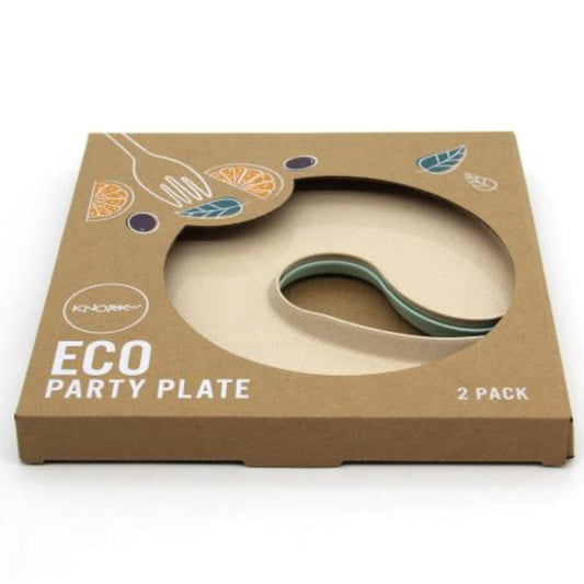 KNORK Eco Party Plate, 2 Pack-0