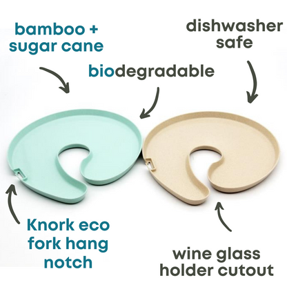 KNORK Eco Party Plate, 2 Pack-3