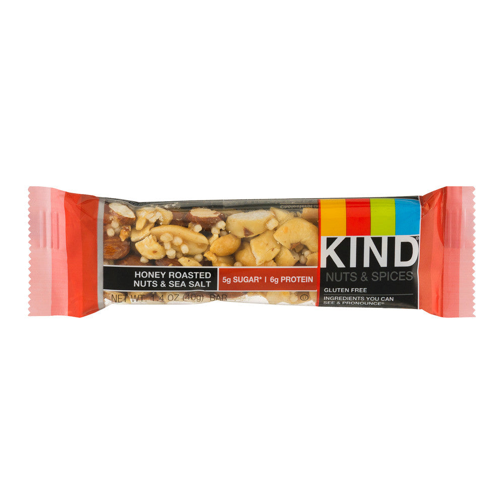 Kind Honey Roasted Nuts & Sea Salt Bar (12x1.4 OZ)-0
