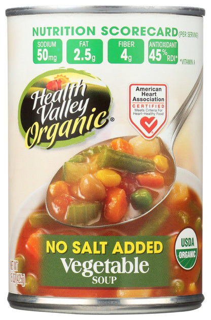 Health Valley vegetable Soup No Salt (12x15 Oz)-0