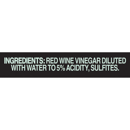 Heinz Gourmet Red Wine Vinegar (12x12Oz)-6