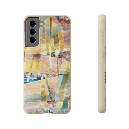 Biodegradable Phone Case with 'Loom Series' Abstract Original Artwork by Barbara Cleary-42
