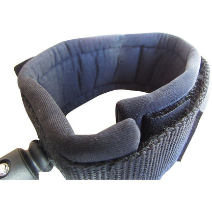 DORSAL Premium Stand Up Paddle board SUP Surf Leash 10' COILED - Double Stainless Steel Swivels and Triple Rail Saver-1