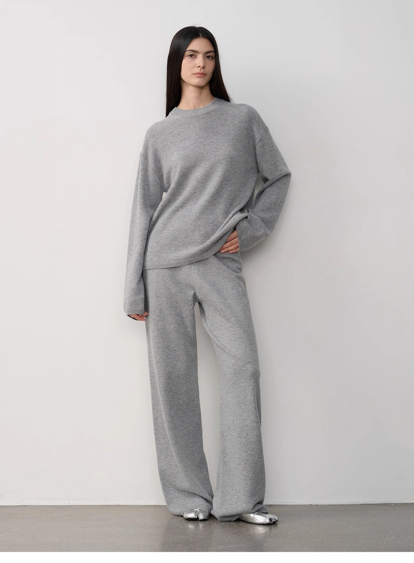 Fireladyfur Women's Merino Wool Knit Outfit"Fall Winter Mischief"-16