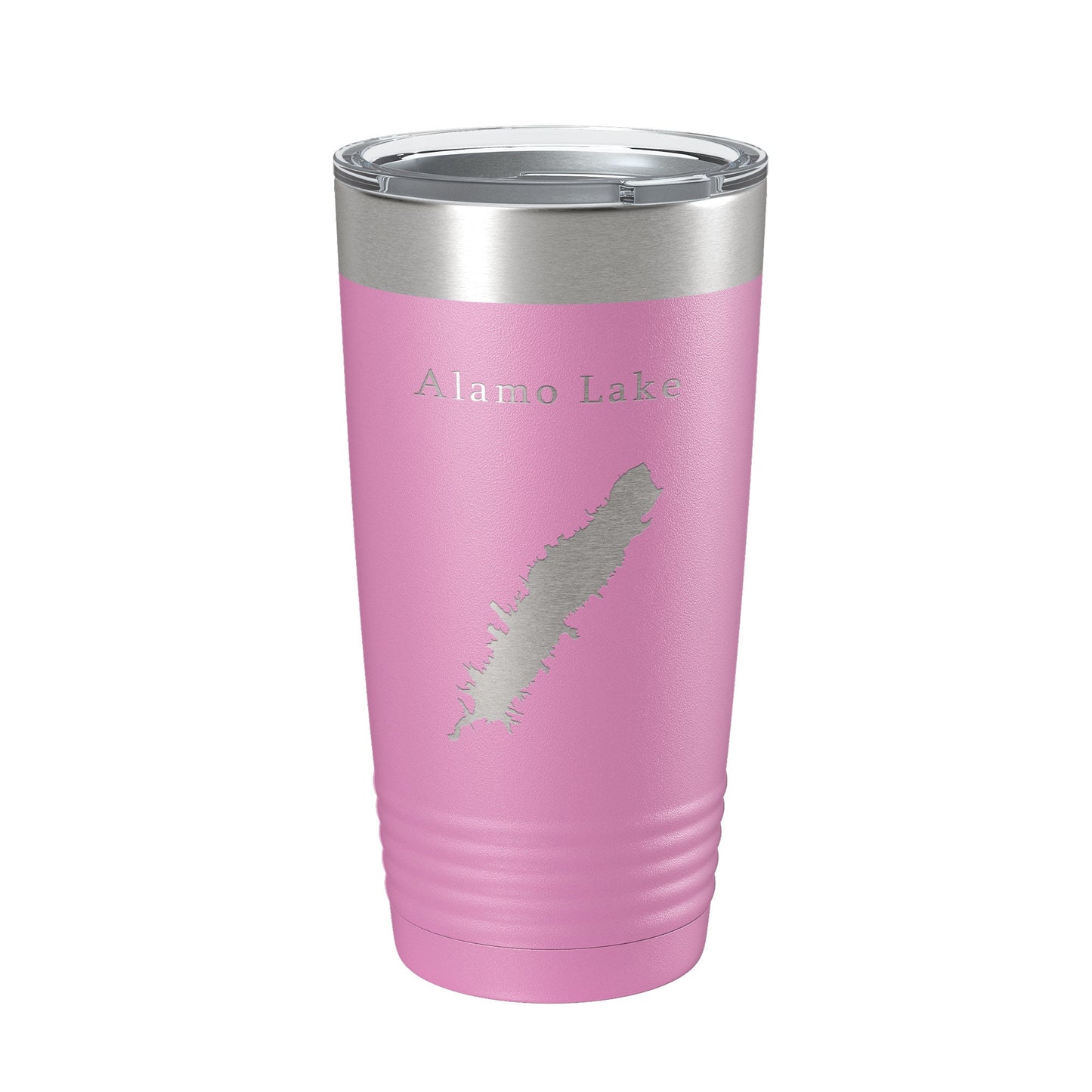 Alamo Lake Map Tumbler Travel Mug Insulated Laser Engraved Coffee Cup Arizona 20 oz-14