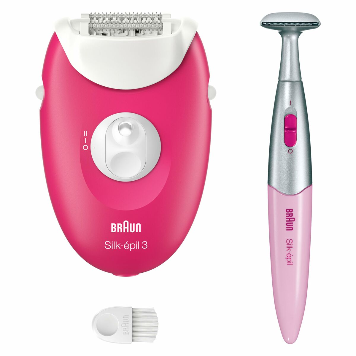 Electric Hair Remover Braun SE3-202 Fuchsia-11
