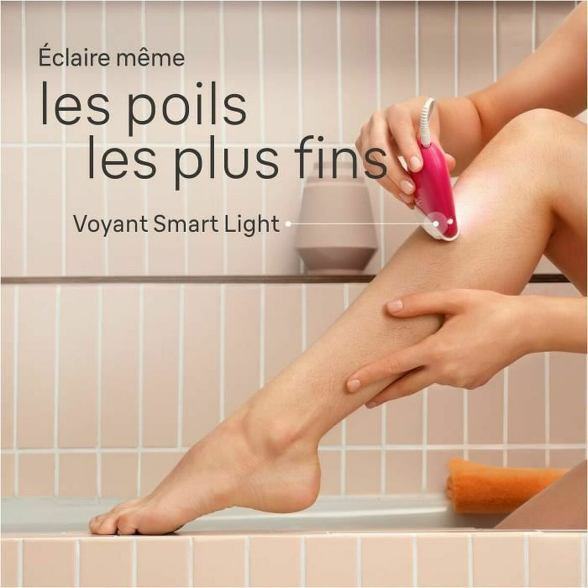 Electric Hair Remover Braun SE3-202 Fuchsia-3