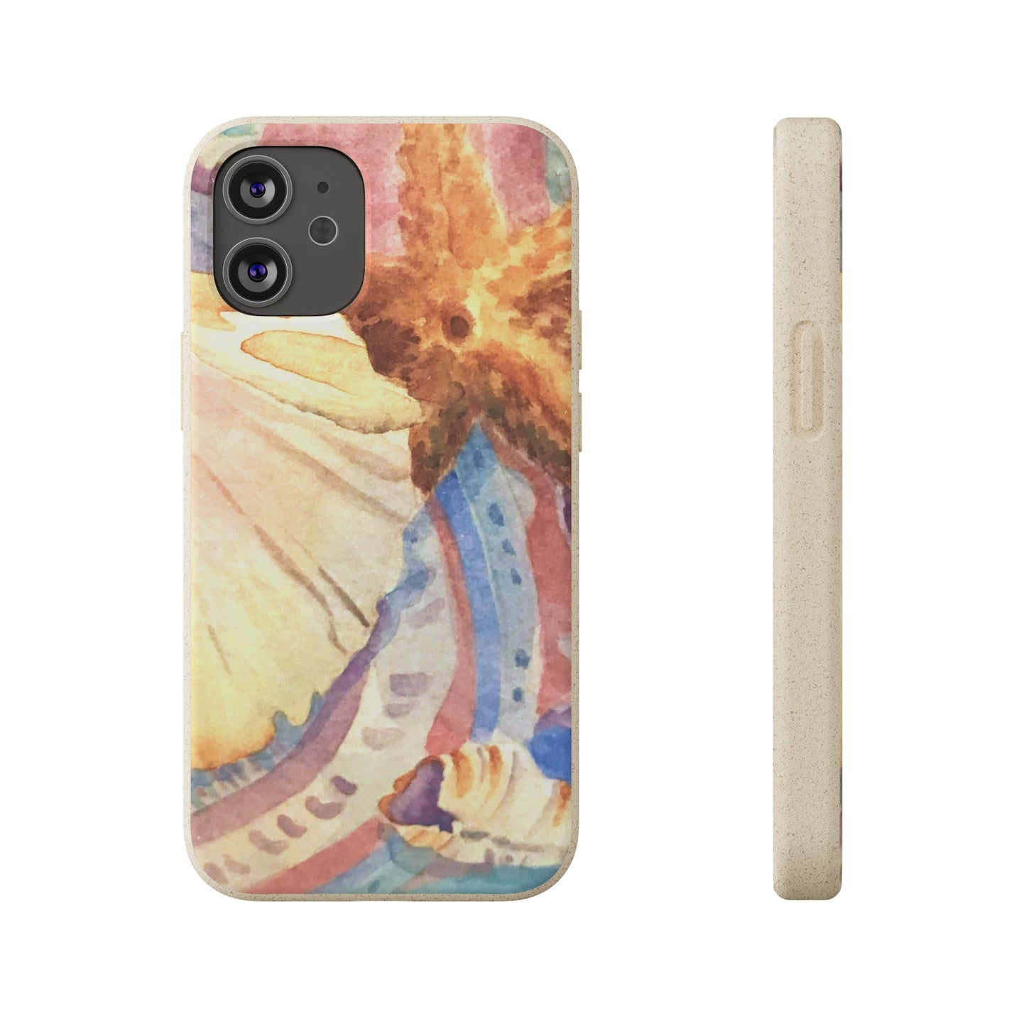 Biodegradable Phone Case with 'Treasures of the Tide' Watercolor Original Artwork by Barbara Cleary-18