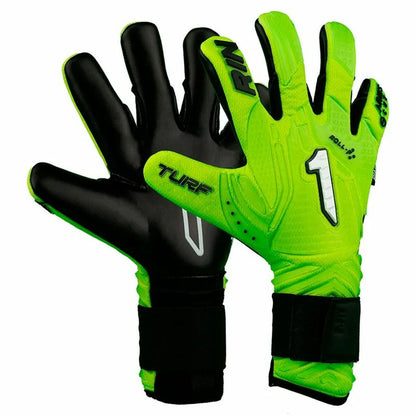 Goalkeeper Gloves Rinat Aries Némesis Turf Lime green-0