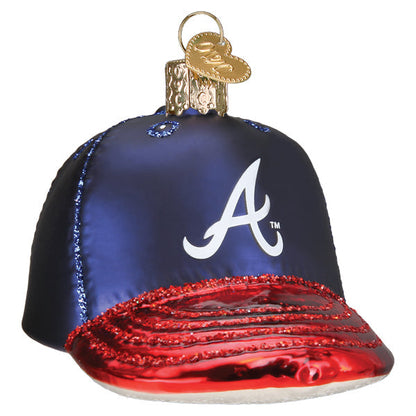 Braves Baseball Cap Ornament-2