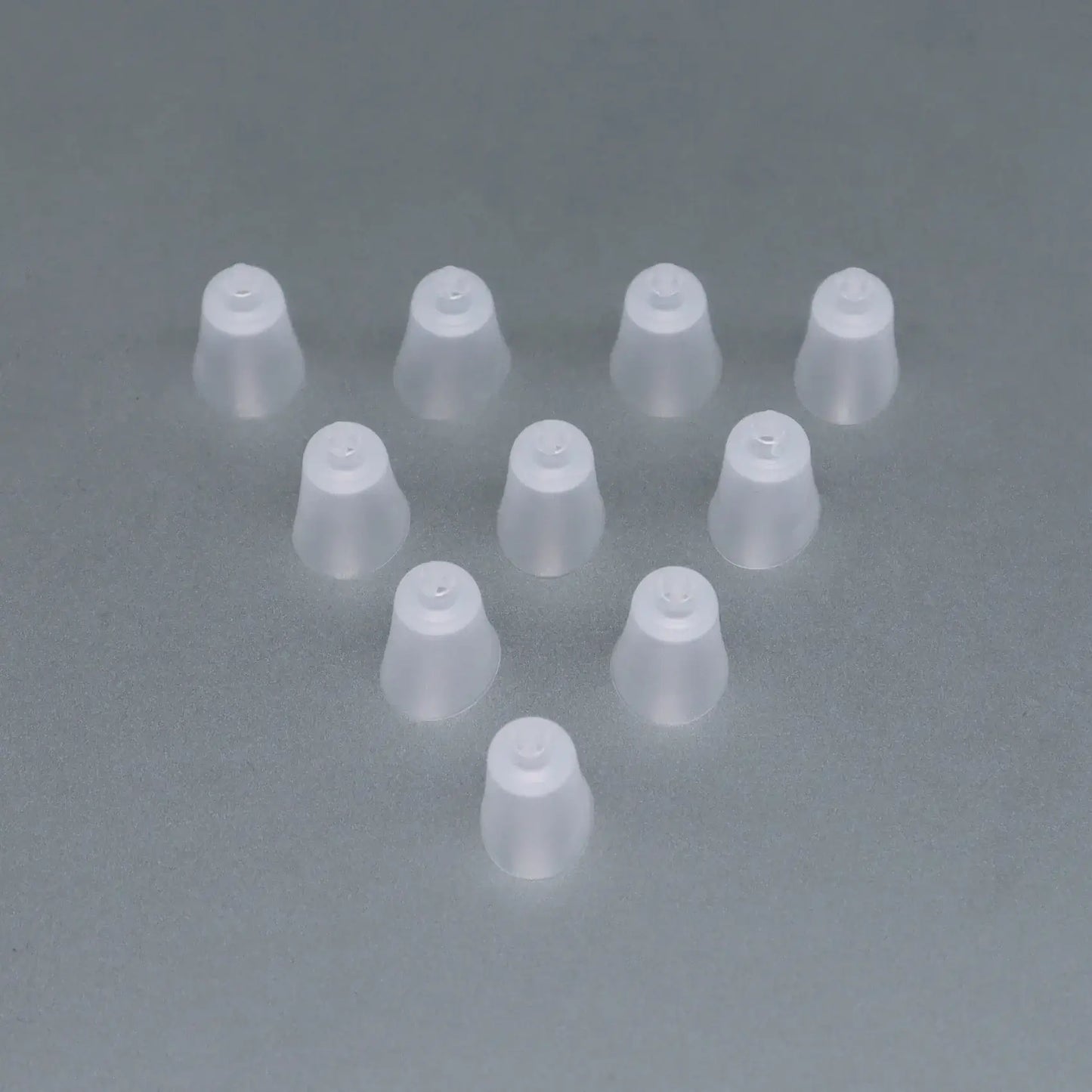 Hearing Aid Ear Piece Bell Shape Domes 10-Pack Comfortable PSAP Kit Ear Tips Invisible-2