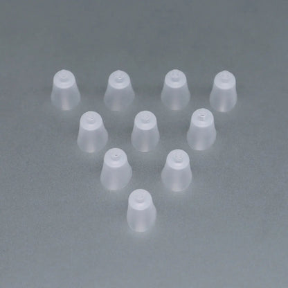 Hearing Aid Ear Piece Bell Shape Domes 10-Pack Comfortable PSAP Kit Ear Tips Invisible-2