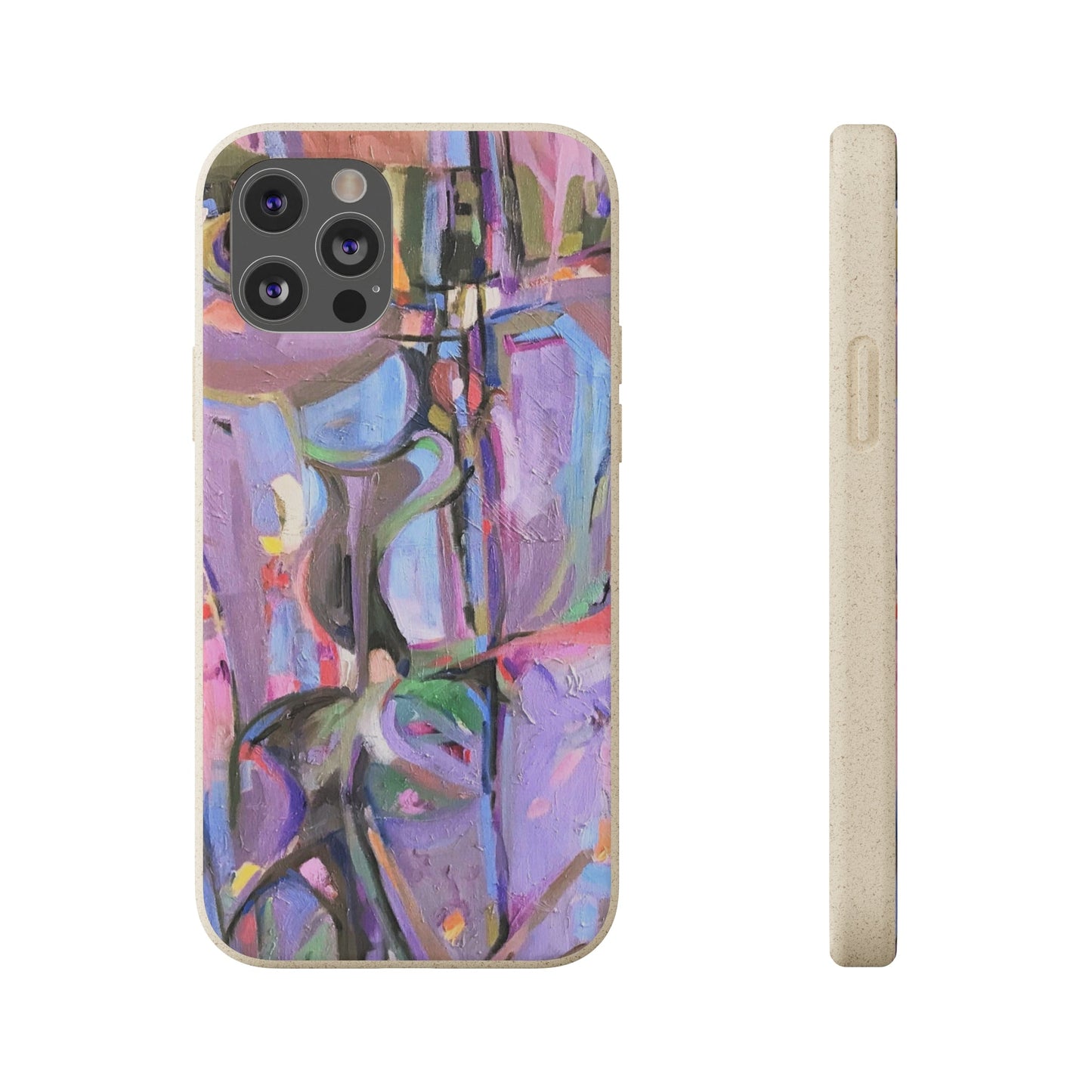 Biodegradable Phone Case with 'Passages' Abstract Original Artwork by Barbara Cleary-19