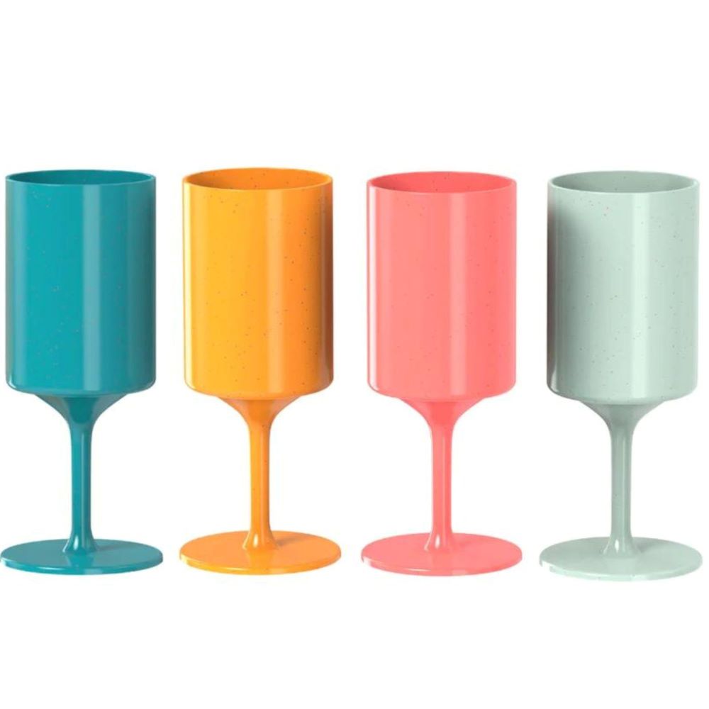 Eco Party Cup, 4 Piece, Outdoor Wine Glass-2