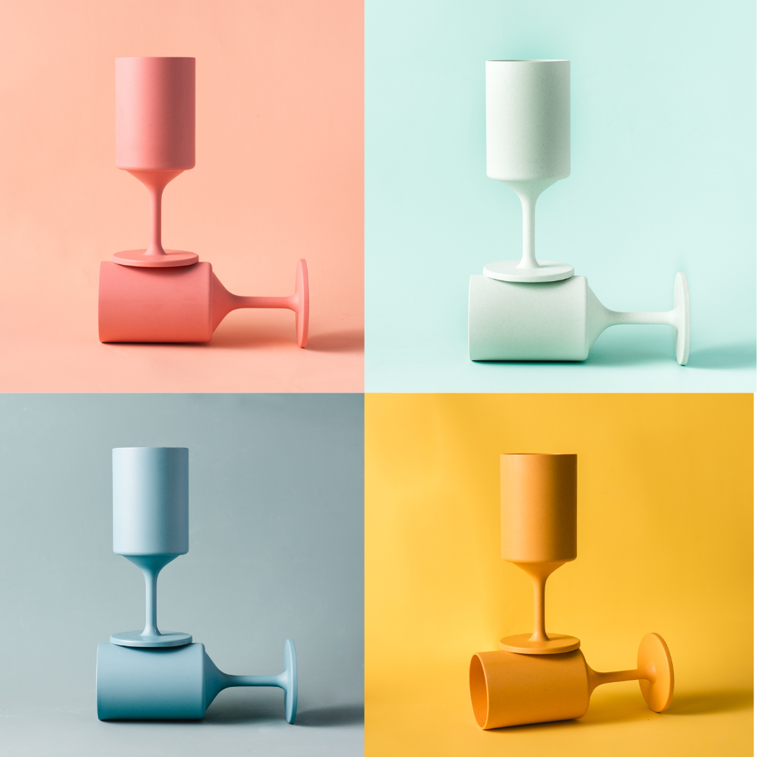 Eco Party Cup, 4 Piece, Outdoor Wine Glass-0