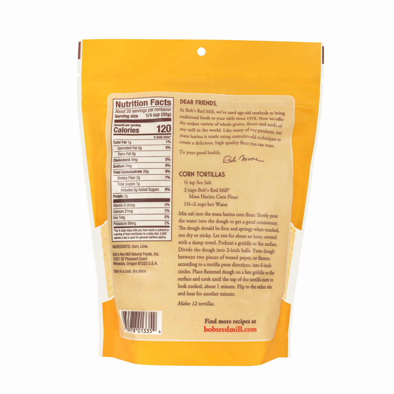 BOBS MASA GOLDEN CORN ( 4 X 22 OZ   )-1