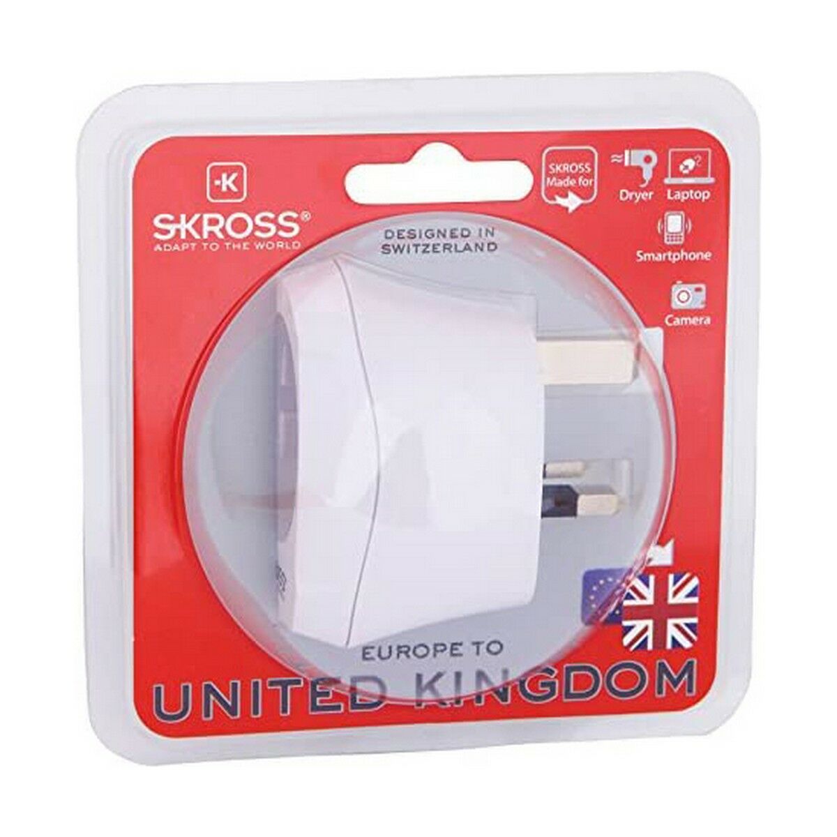 Current Adaptor Skross 1500230-E European United Kingdom-1