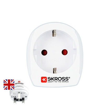 Current Adaptor Skross 1500230-E European United Kingdom-0