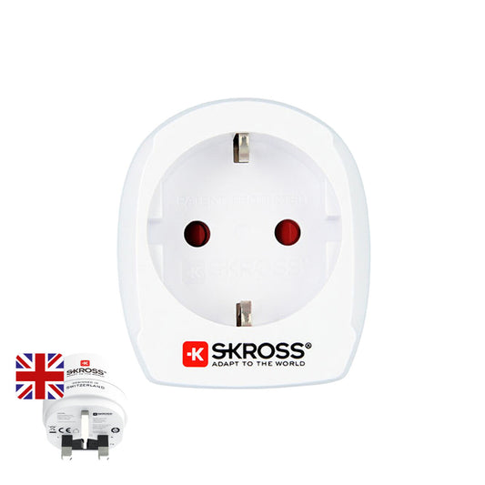 Current Adaptor Skross 1500230-E European United Kingdom-0