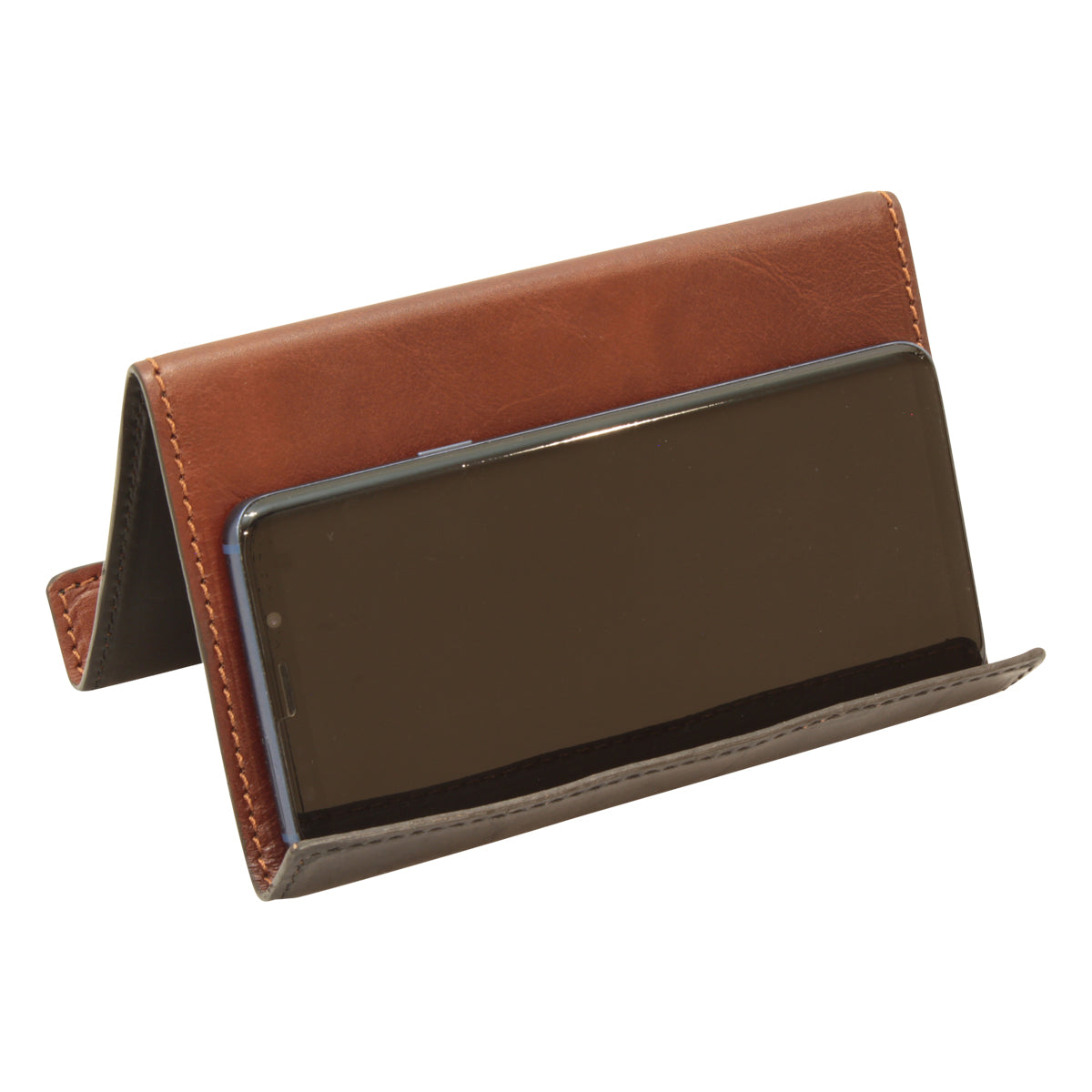 Leather Ipad and iphone stand-1