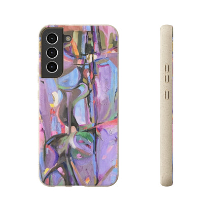 Biodegradable Phone Case with 'Passages' Abstract Original Artwork by Barbara Cleary-40