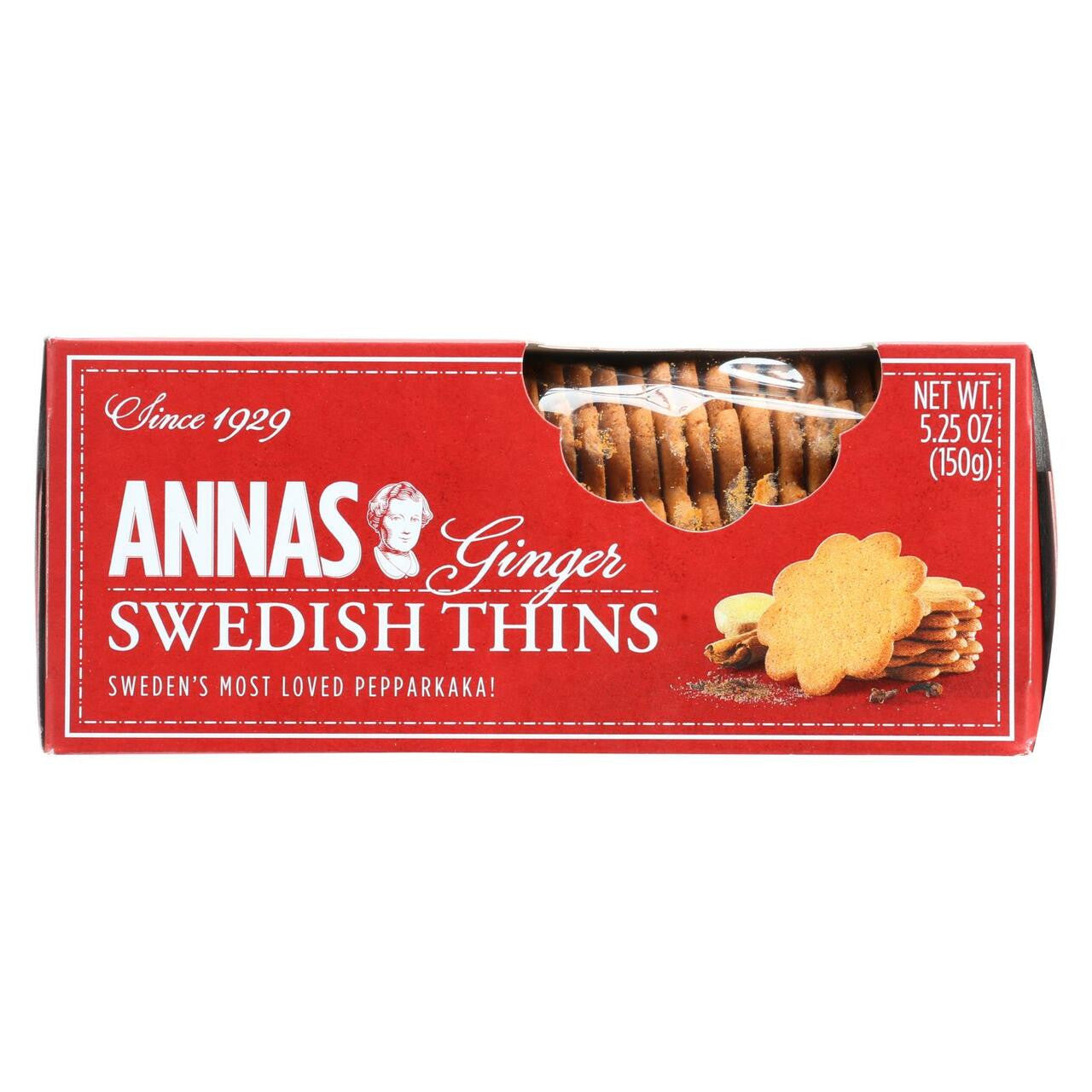 Anna's Thins Ginger (12x5.25Oz)-1
