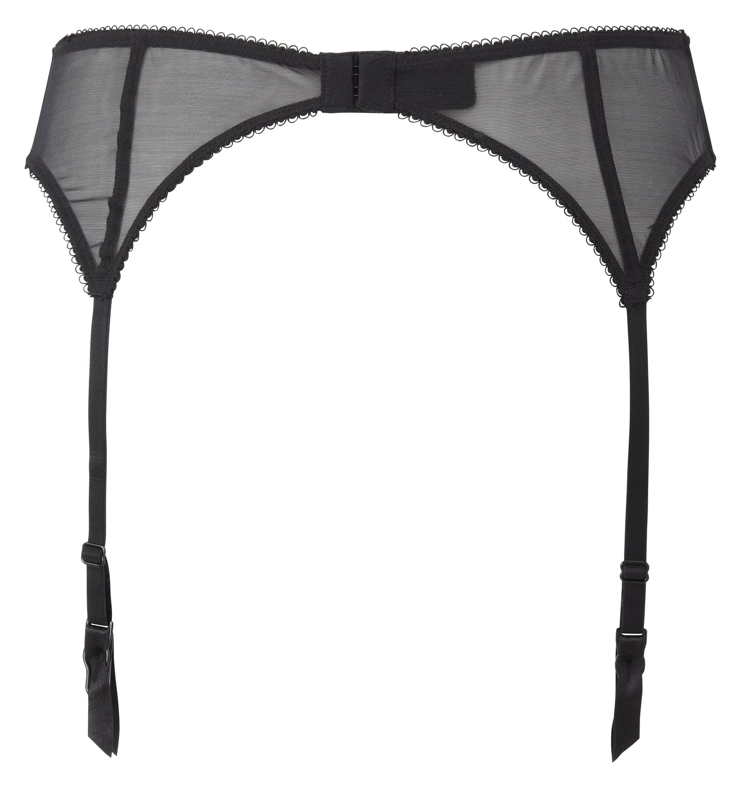 Sheer Lace Garter Belt Gossard Superboost Lace Black-4