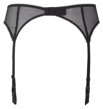 Sheer Lace Garter Belt Gossard Superboost Lace Black-4