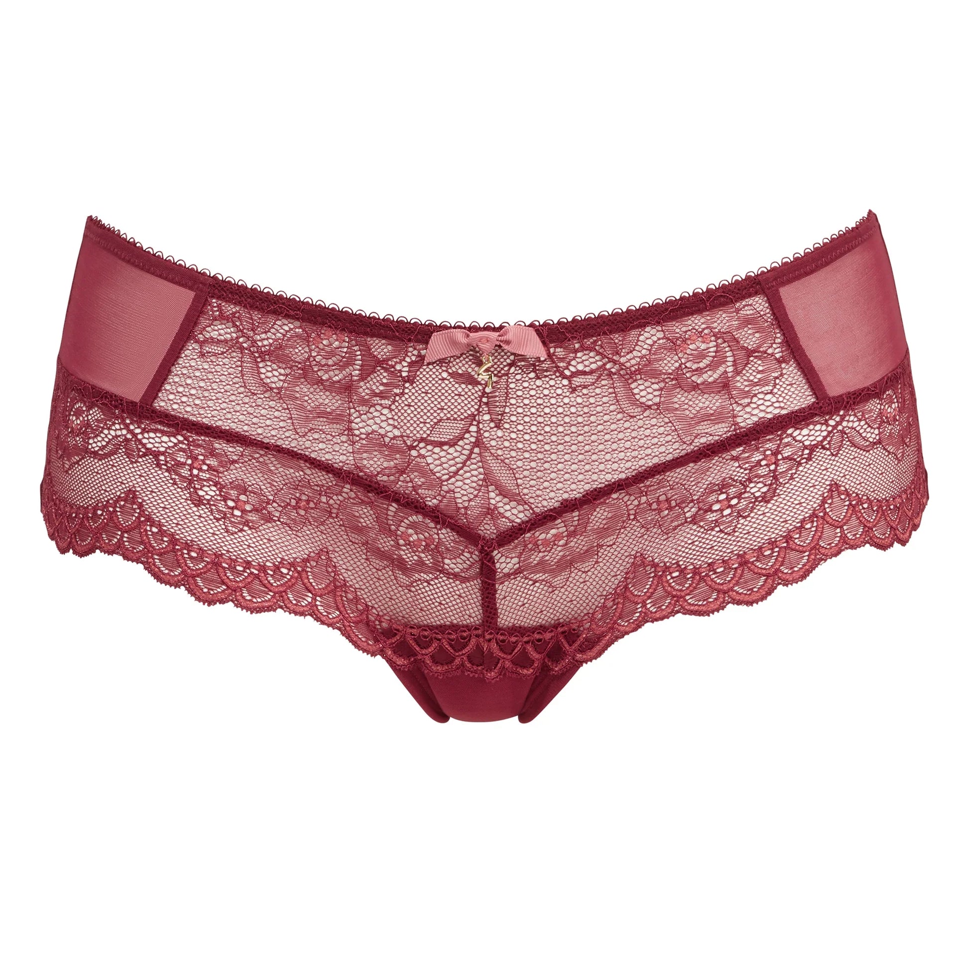 Gossard Superboost Lace Short Panty Cranberry/Raspberry Sorbet-2