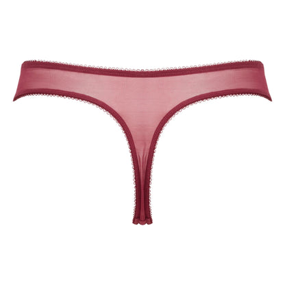 Gossard Superboost Lace Thong Panty Cranberry/Raspberry Sorbet-3