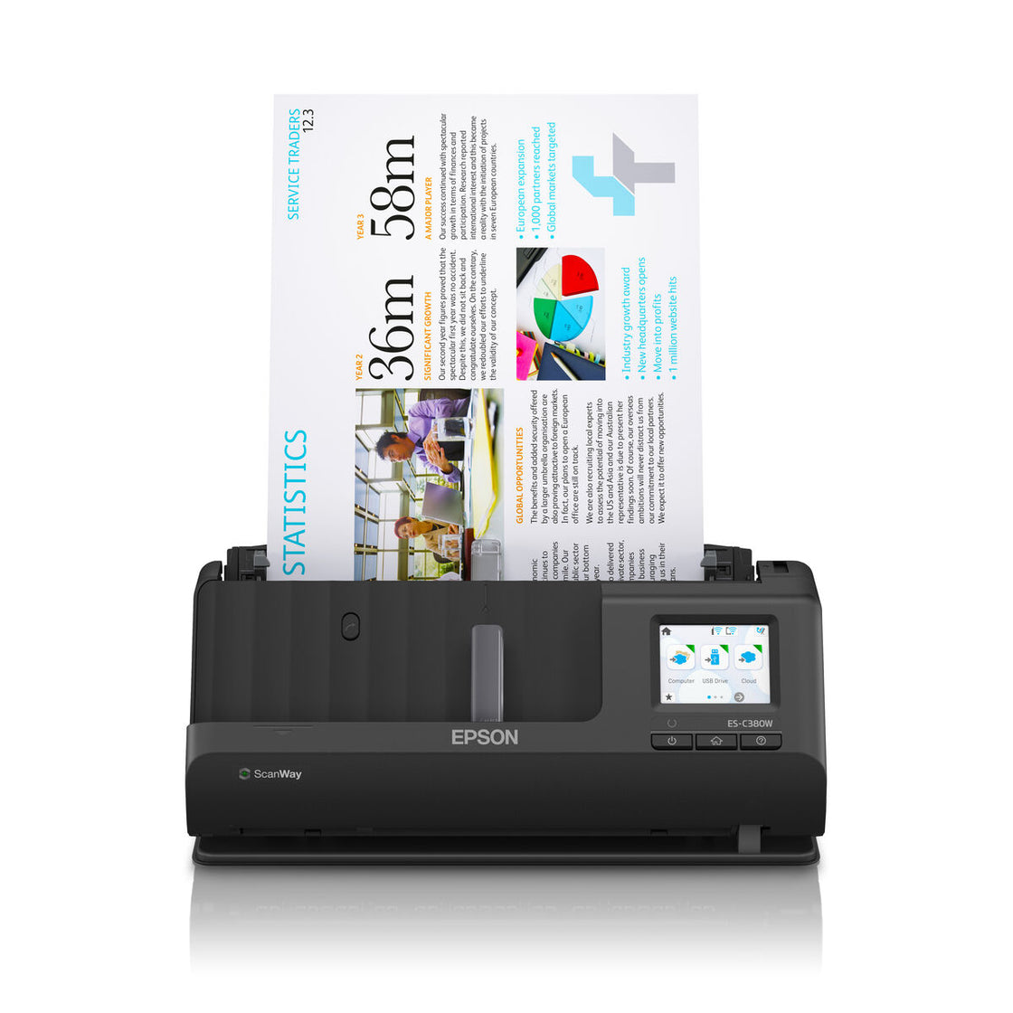 Scanner Epson ES-C380W-4