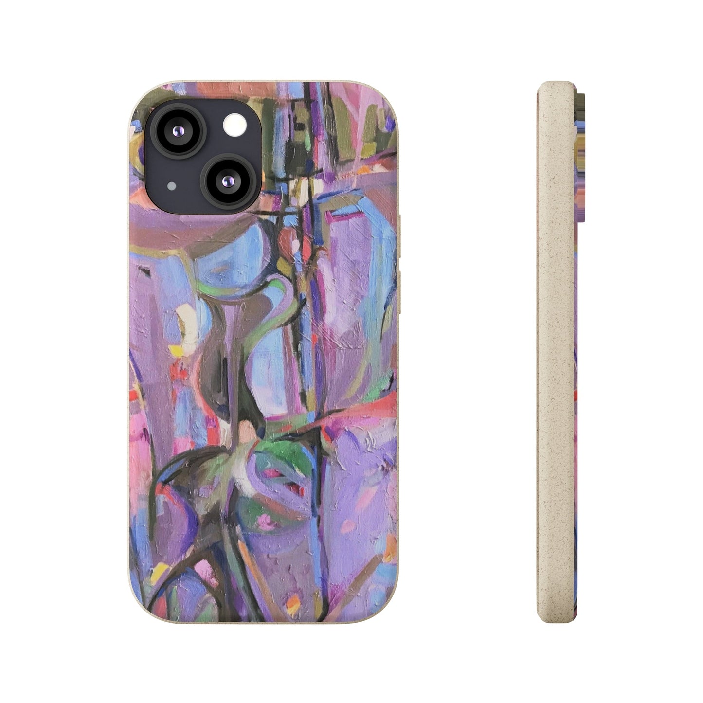 Biodegradable Phone Case with 'Passages' Abstract Original Artwork by Barbara Cleary-24