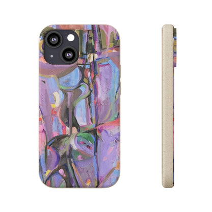 Biodegradable Phone Case with 'Passages' Abstract Original Artwork by Barbara Cleary-24