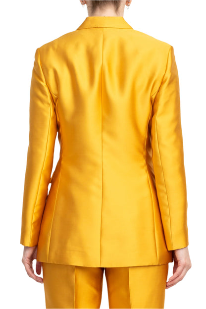 John Meyer Collection Notched Collar Long Sleeve 3 Button Jacket with Matching Pants-3