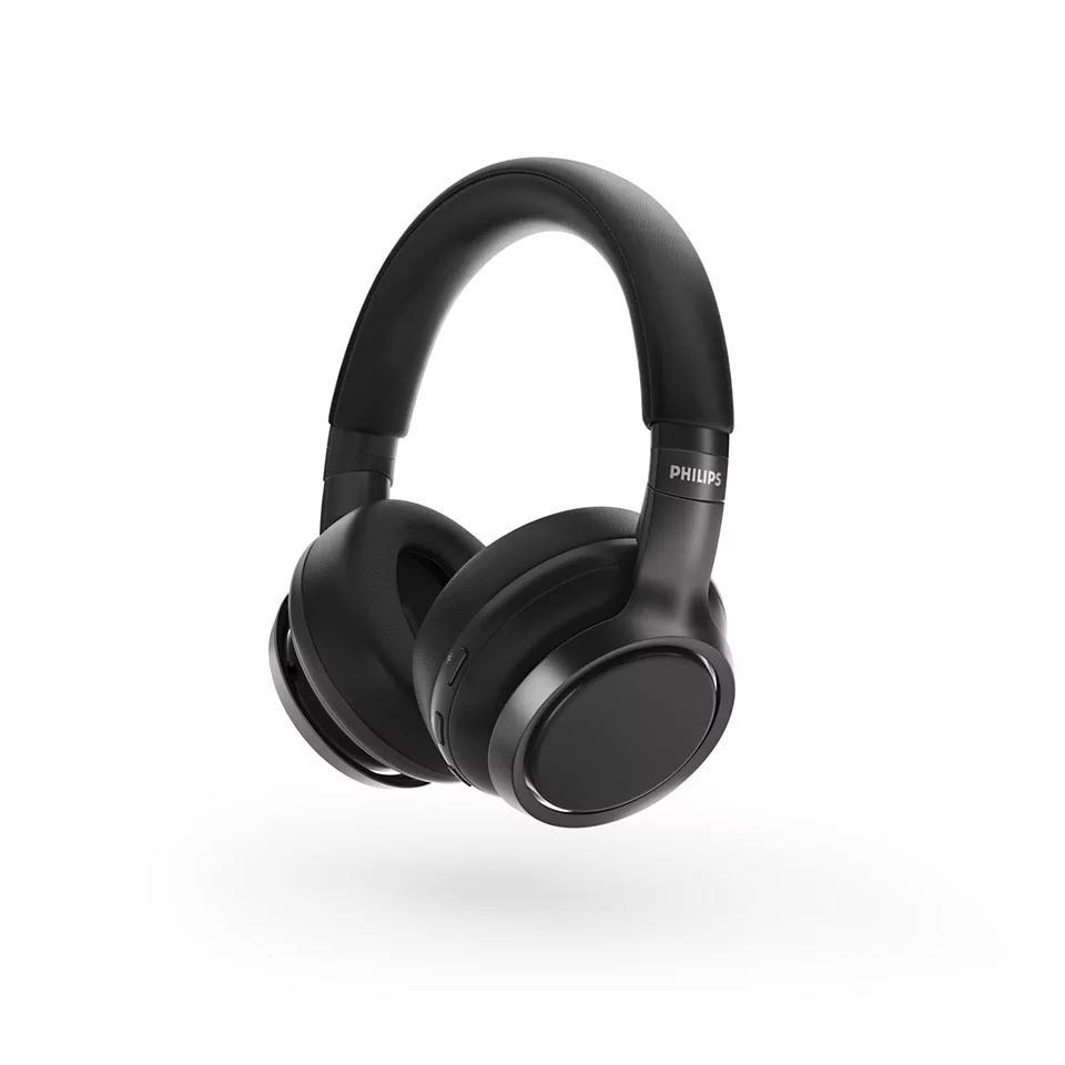 Philips TAH9505BK/00 слушалка Слушалки Жична и безжична Лента за глава Обаждания/музика UBS тип C Bluetooth Черен (TAH9505BK/00)-0