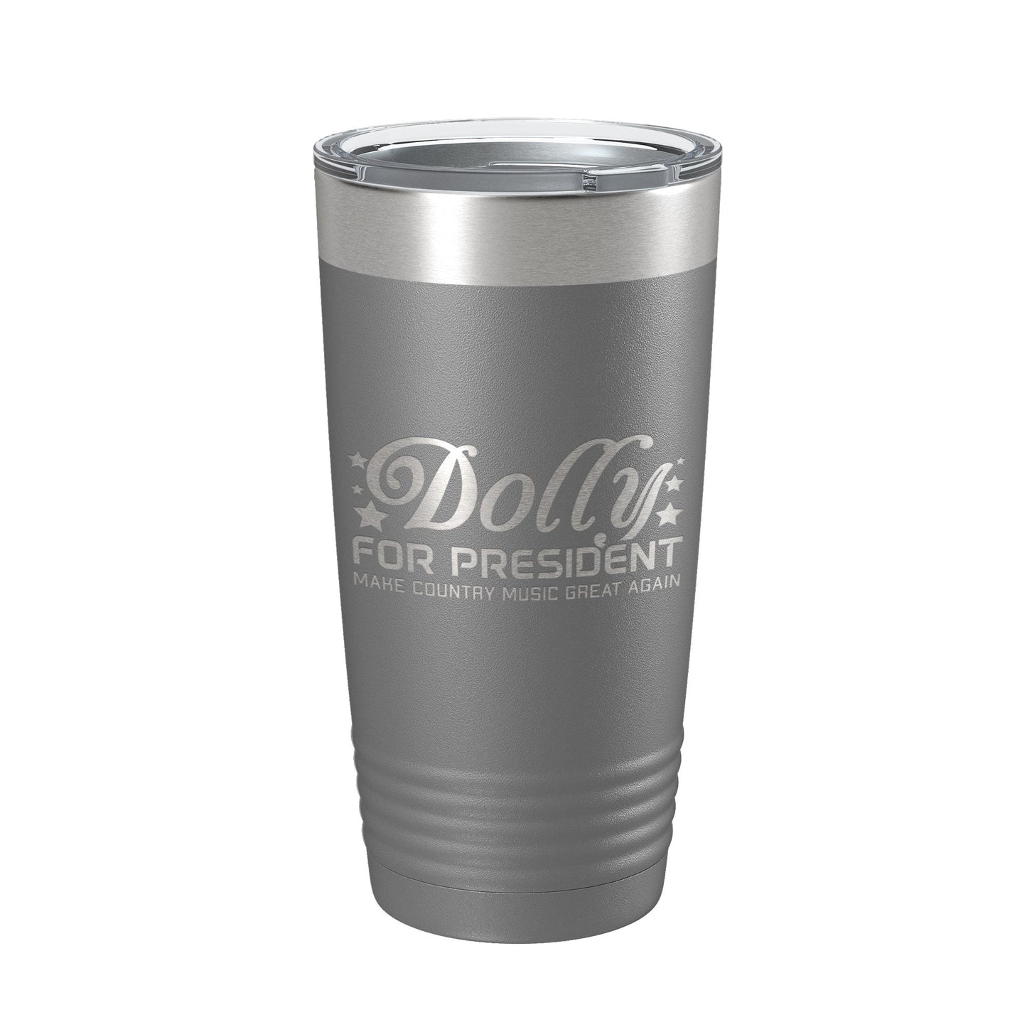Dolly For President Tumbler Travel Mug Insulated Laser Engraved Parton Gift Coffee Cup 20 oz-16