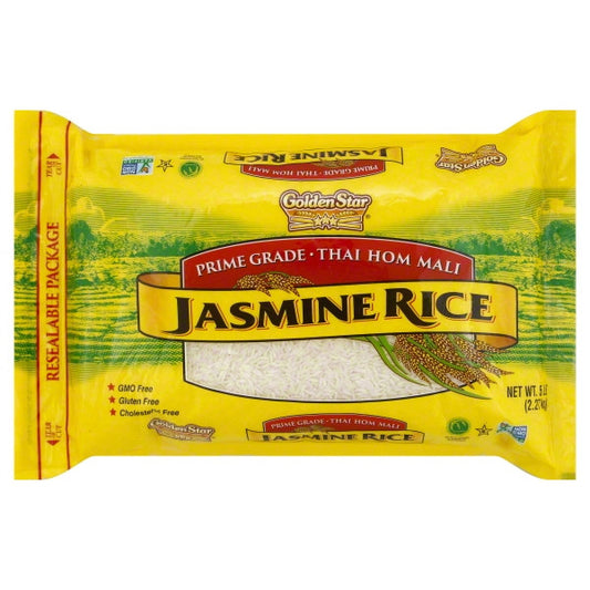Golden Star Jasmine Rice (6x5LB )-0