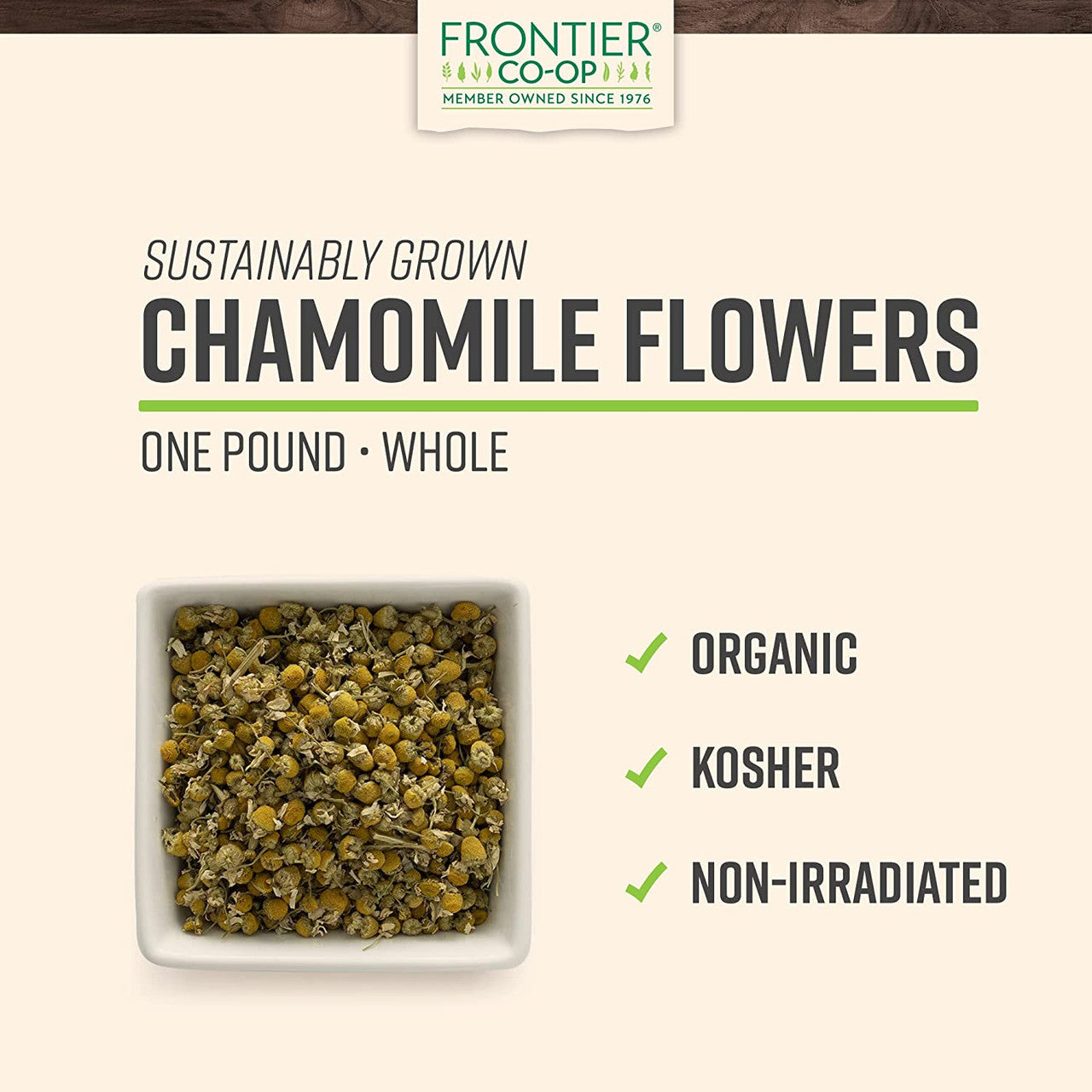 Frontier Herb Whole Chamomile Flower (1x1lb)-1
