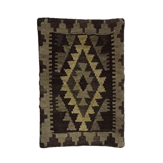 Kilim Handwoven Woodrush Cushion Cover-2