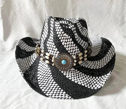 Country Straw Cowboy hat  - daze-1