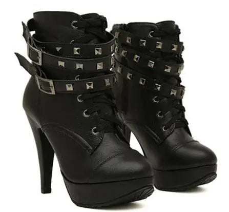Fashionable Ankle Boots, Biker Boots, High Heel Boots