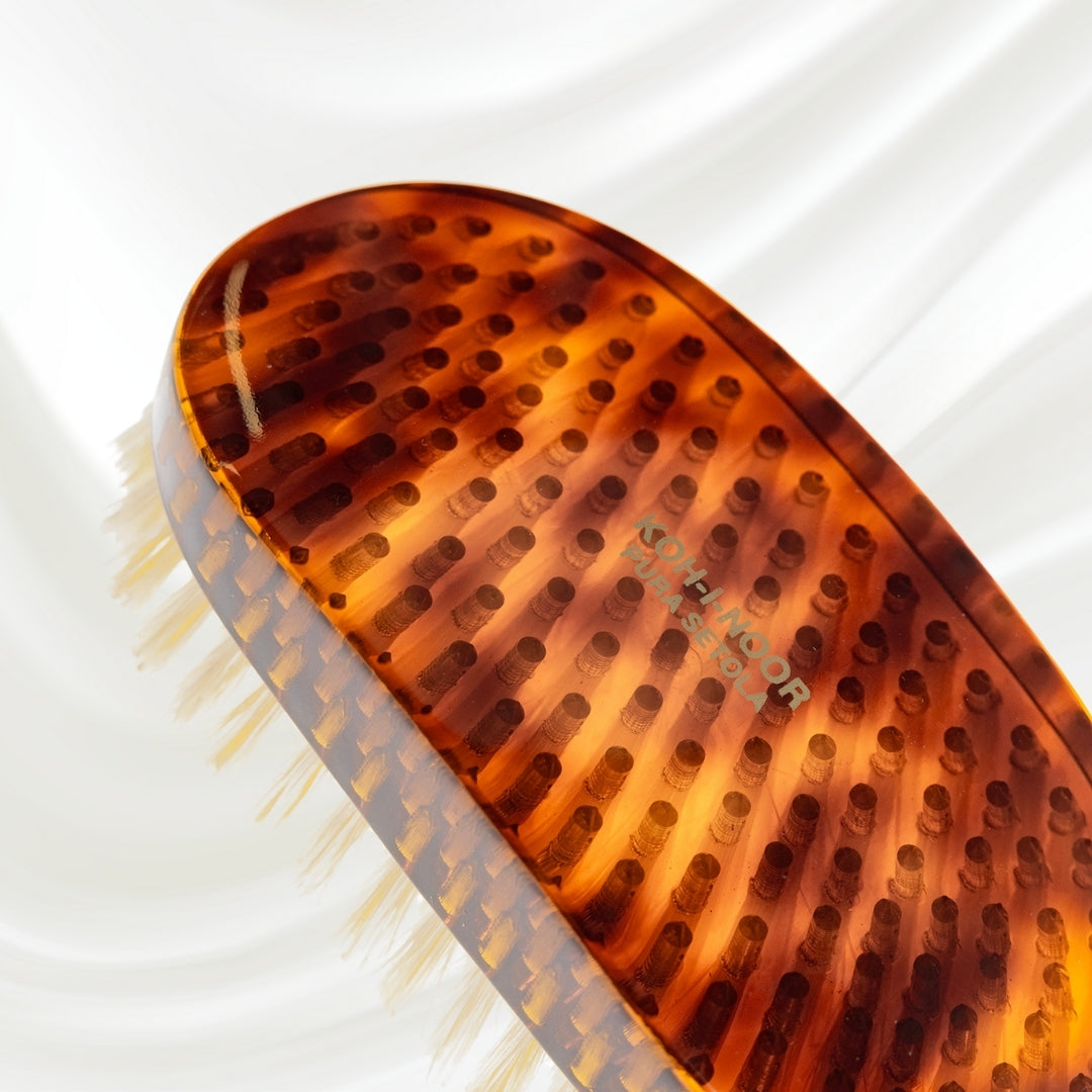 Jaspe Military Brush with Natural Bristle-2