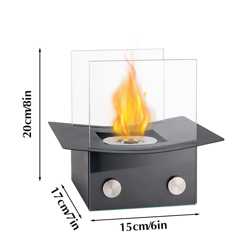 8" H Portable Tabletop Fireplace-3