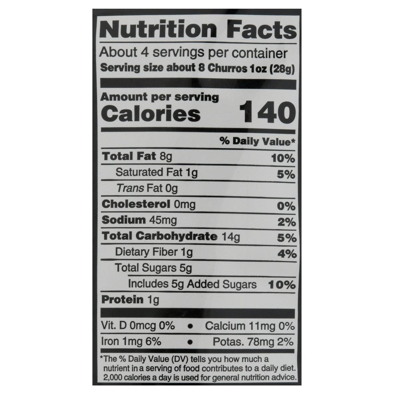 DCRAVE CHURROS ORGL CINM ( 6 X 4 OZ   )-0