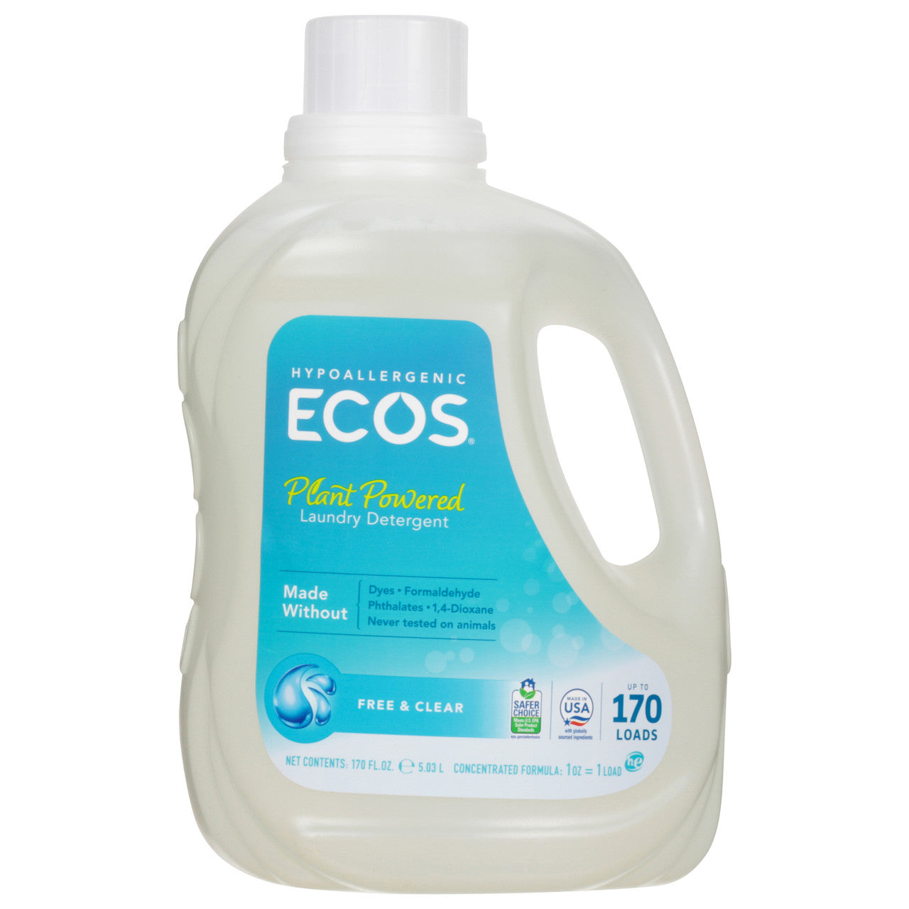 Earth Friendly Products Ultra Free & Clear (2x170 Oz)-2