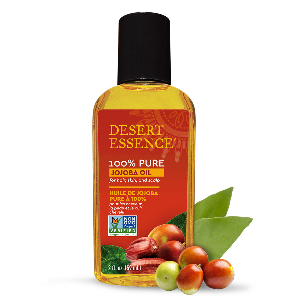 Desert Essence Jojoba Oil 100% Pure (1x2 Oz)-1