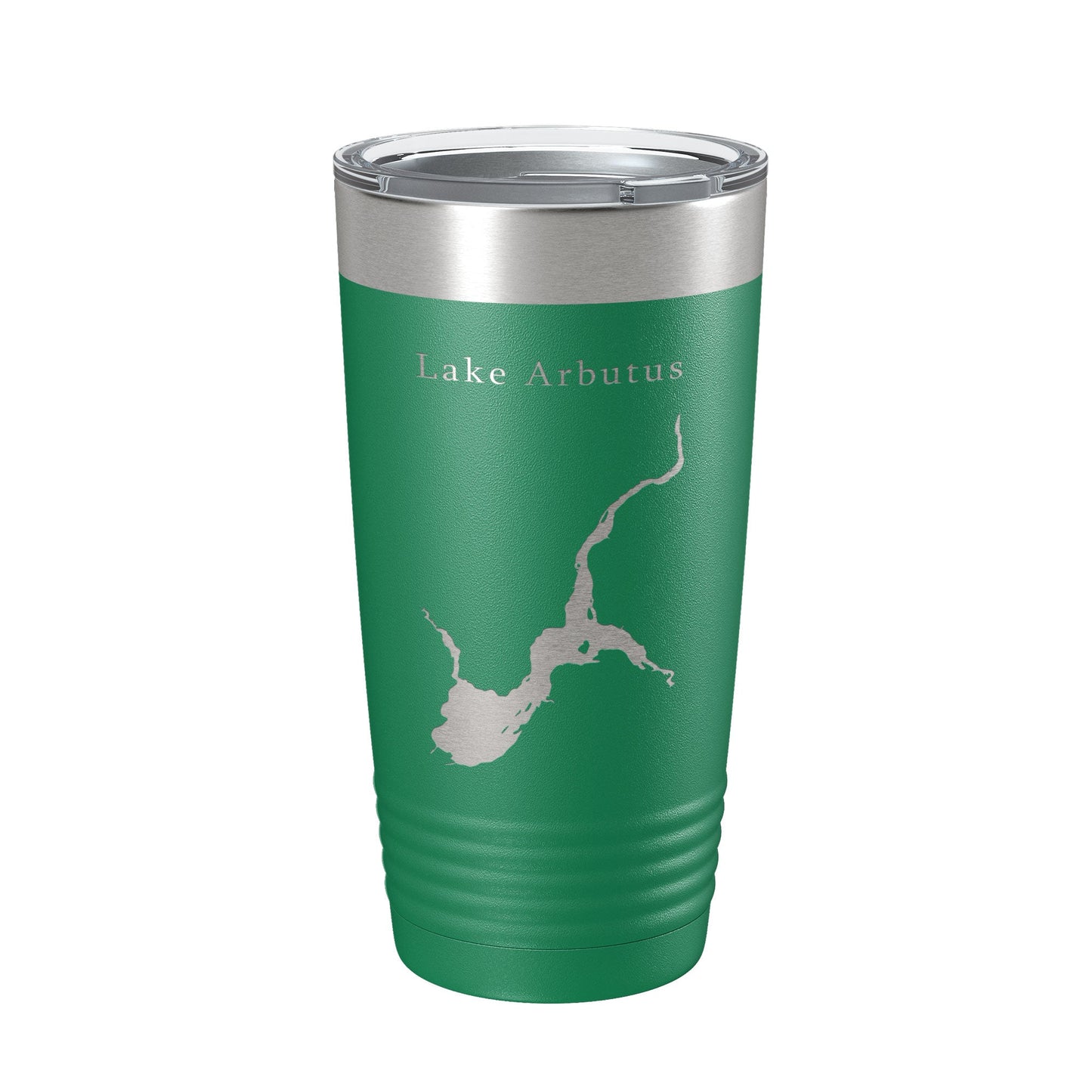 Lake Arbutus Map Tumbler Travel Mug Insulated Laser Engraved Coffee Cup Wisconsin 20 oz-9
