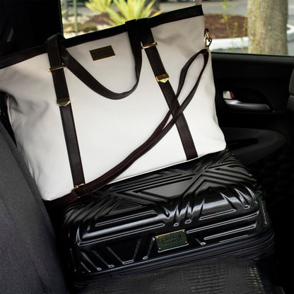 Anna XL Vegan Leather Weekender Tote Bag-4